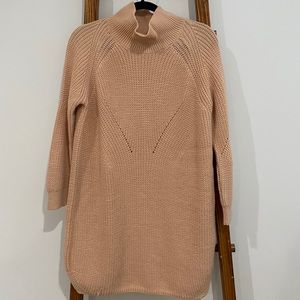 Topshop Blush Sweater Dress